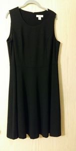 CJ Banks Sleeveless Black Dress Size 16W